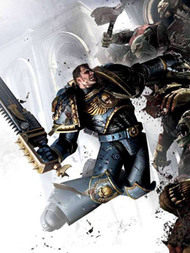 The Art Of Warhammer 40000 Space Marine拷贝漫画